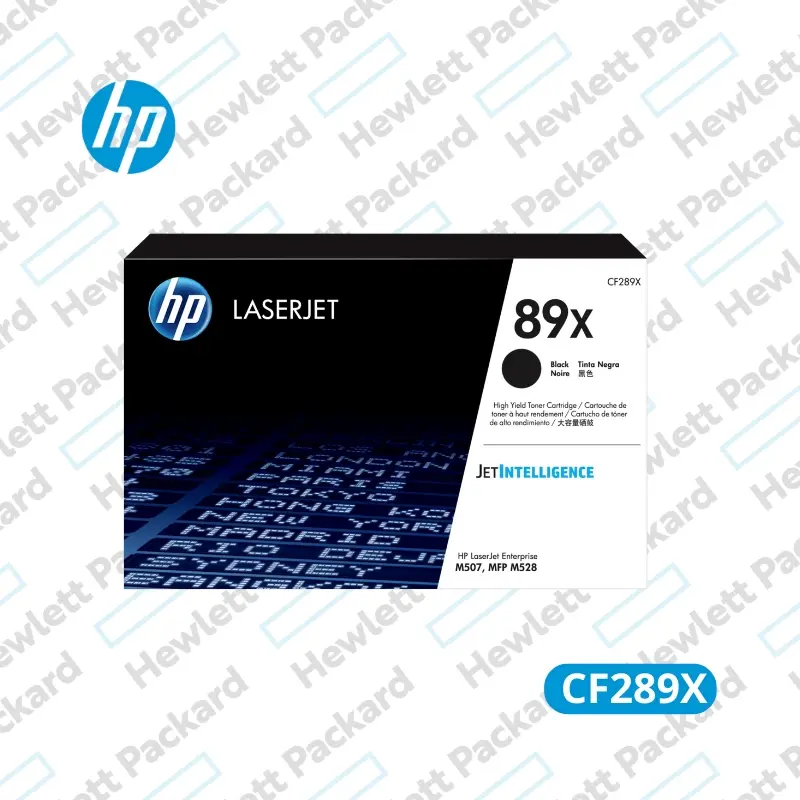 Cartucho de Tóner HP 89X Negro Alto Rendimiento LaserJet Original