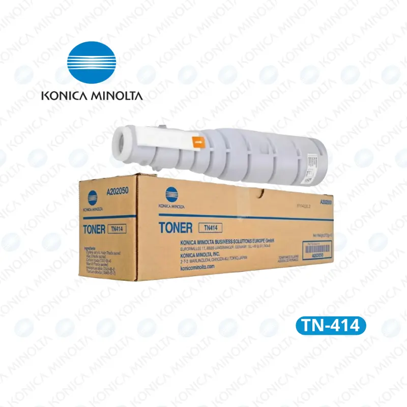 Toner Konica Minolta TN-414 ( A202050 ) BizHub 363 Rendimiento 25,000 páginas