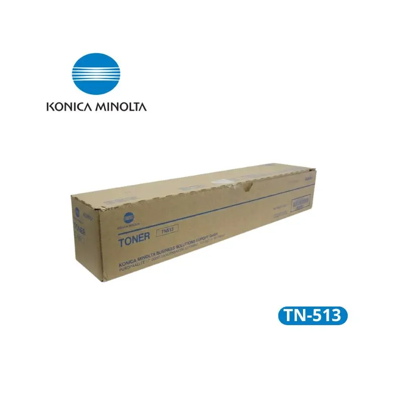 Toner Konica Minolta TN-513 ( A33K901 ) BizHub 454e Rendimiento 24,400 páginas