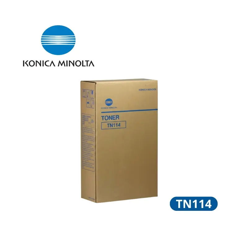 Toner Konica Minolta TN-114 (A03100H) Negro Bizhub 162 Rendimiento 11,000 Paginas.