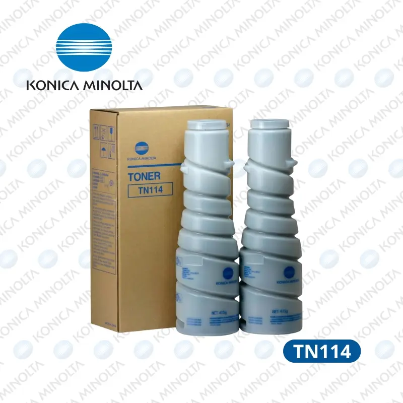 Toner Konica Minolta TN-114 (A03100H) Negro Bizhub 162 Rendimiento 11,000 Paginas.