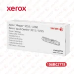 Toner Xerox 106R02778 Phaser 3052/3260 Wc 3215/3225 Rendimiento 3,000 Paginas