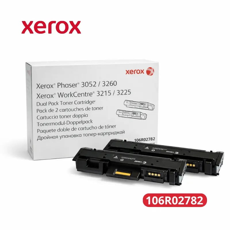 Toner Xerox 106R02782 ( pacPhaser 3052/3260 Wc 3215/3225 Rendimiento 6,000 Paginas.