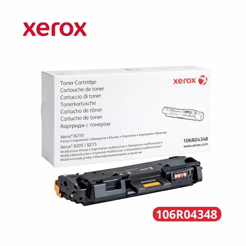 Toner Xerox 106R04348 B210, B205, B215 Rendimiento 3,000 Paginas
