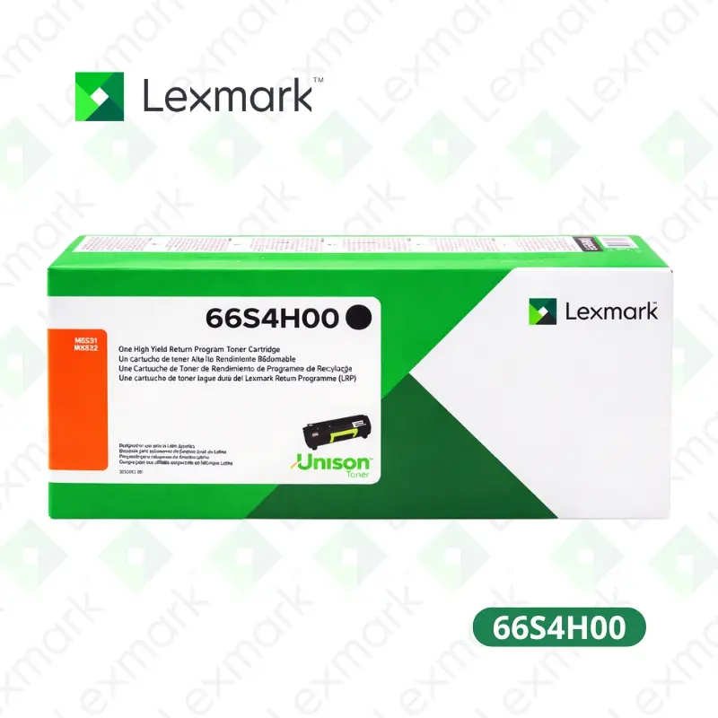 Toner Lexmark 66S4H00 , Black MS531, MX532 28,400 Paginas.