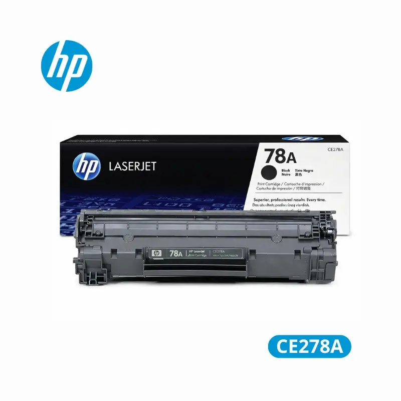 Cartucho de Tóner HP Ce278a Negro LaserJet Original 2,100 Paginas.