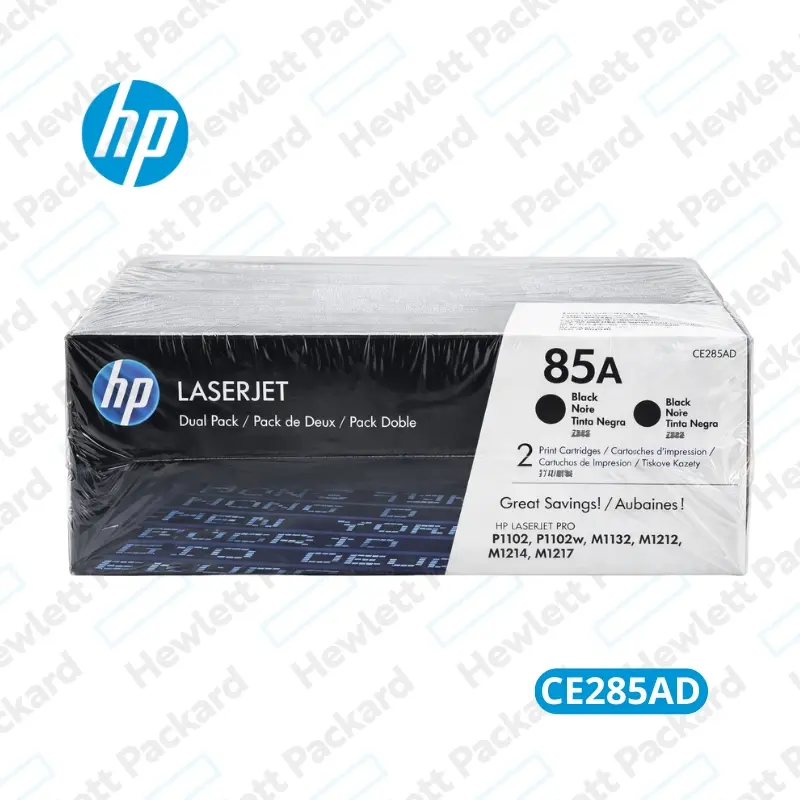 Cartucho de Tóner HP Ce285ad Negro LaserJet Original 3,200 Paginas.