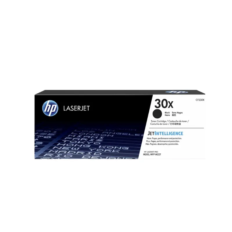 Cartucho de Tóner HP Cf230X Negro LaserJet Original 3,500 Paginas
