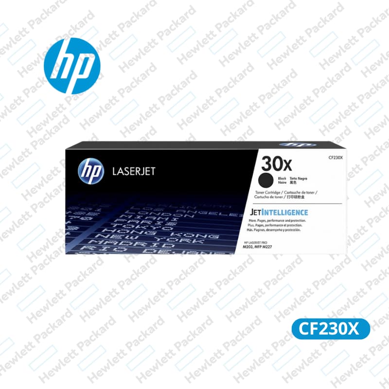 Cartucho de Tóner HP Cf230X Negro LaserJet Original 3,500 Paginas