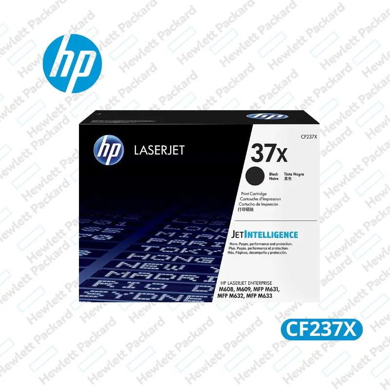 Cartucho de Tóner HP Cf237x Negro LaserJet Original 25,000 Paginas