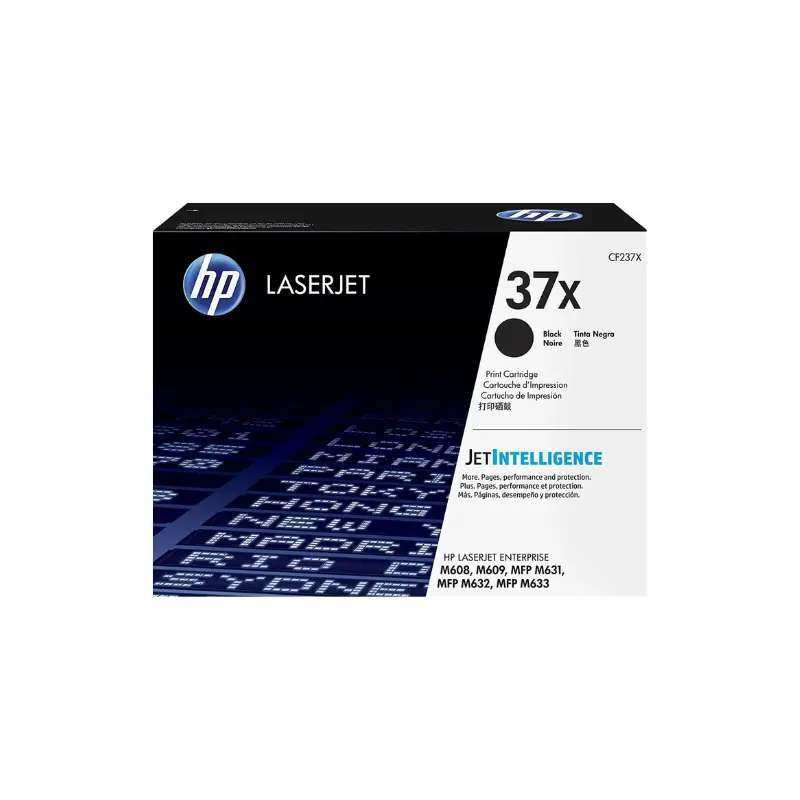 Cartucho de Tóner HP Cf237x Negro LaserJet Original 25,000 Paginas
