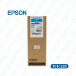 Bolsa De Tinta Epson T01c220 Cyan WF-C579R Rendimiento 5,000 Paginas