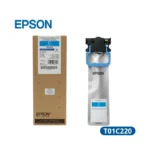 Bolsa De Tinta Epson T01c220 Cyan WF-C579R Rendimiento 5,000 Paginas