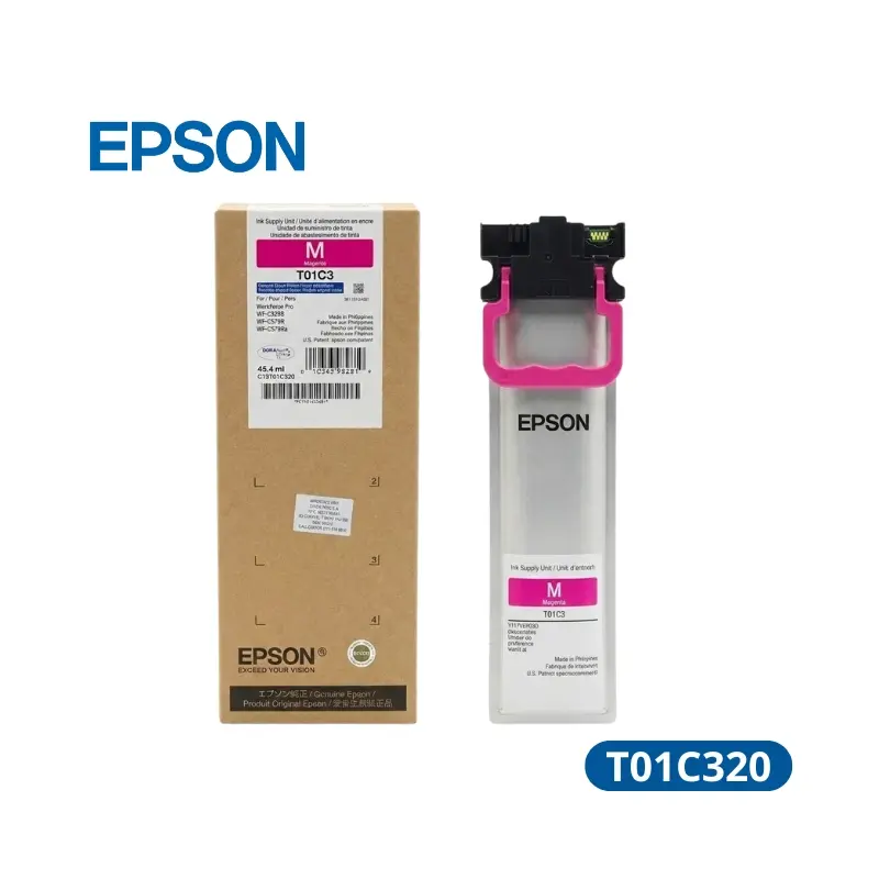 Bolsa De Tinta Epson T01c320 Magenta WF-C579R Rendimiento 5,000 Paginas