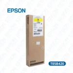 Bolsa De Tinta Epson T05b420 Yellow WF-C879R Rendimiento 50,000 Paginas.
