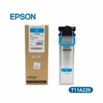 Bolsa De Tinta Epson T11a220 Cyan WF-C5810 Rendimiento 5,000 Paginas.