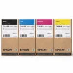 Tinta Liquida Epson T41P420 yellow 350ml UltraChrome XD2 (T41P520/T41P5) Rendimiento 14,000 paginas.