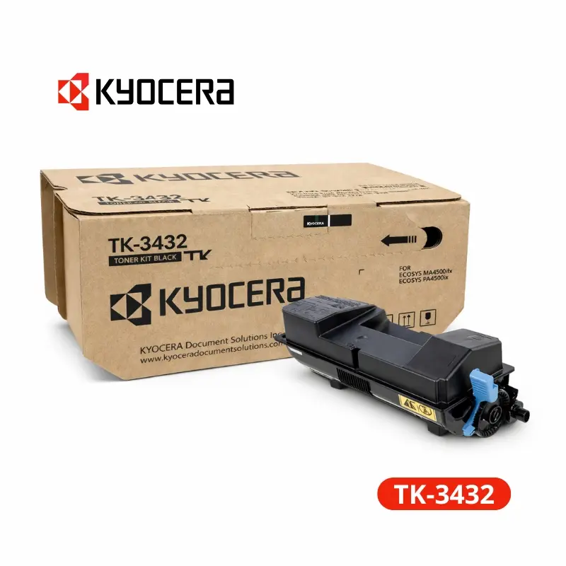 Toner Kyocera TK-3432 ECOSYS PA5000x Rendimiento 21,000 páginas.