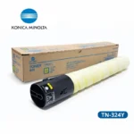 Toner Konica Minolta TN-324Y (A8DA230) Bizhub C258 Rendimiento 26,000 páginas.