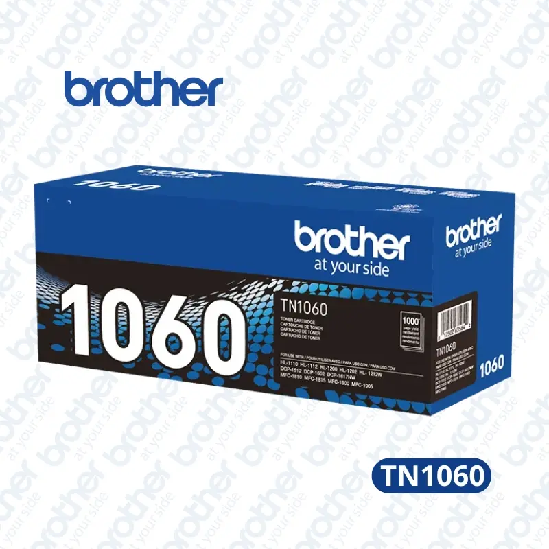 Toner Brother TN 1060 Cartucho TN-1060 Original Black 1,000 Paginas.