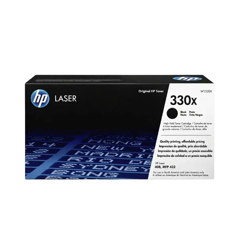 Cartucho de Tóner HP W1330x Negro LaserJet Original 15,000 Paginas.