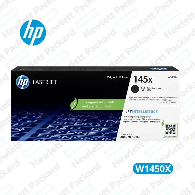 Cartucho de Tóner HP W1450x Negro LaserJet Original 4,000 Paginas.