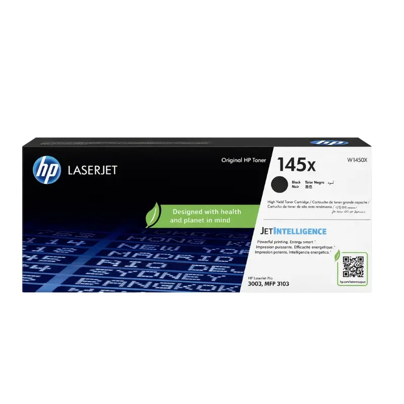 Cartucho de Tóner HP W1450x Negro LaserJet Original 4,000 Paginas.