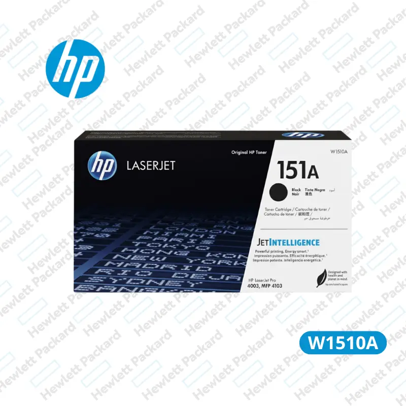 Cartucho de Tóner HP W1510a Negro LaserJet Original 3,050 Paginas