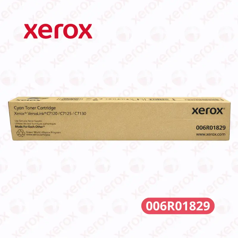Cartucho de Tóner Xerox 006R01829 Cyan Versalink C7120 Original 18,500 Paginas.