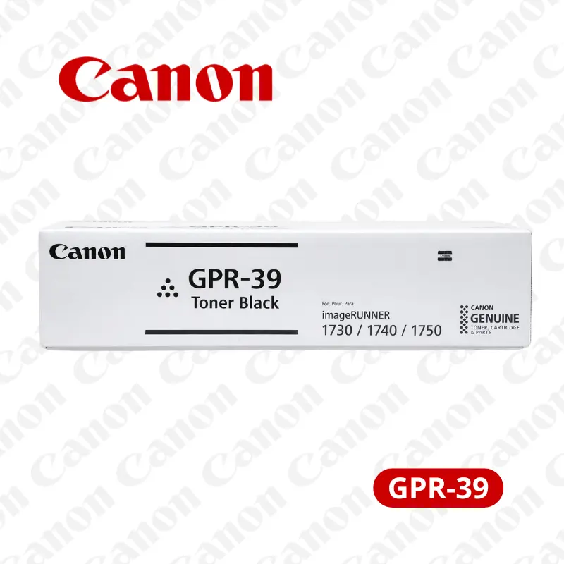 Toner Canon GPR-39 Negro Para imageRUNNER 1730IF 15,000 Paginas.