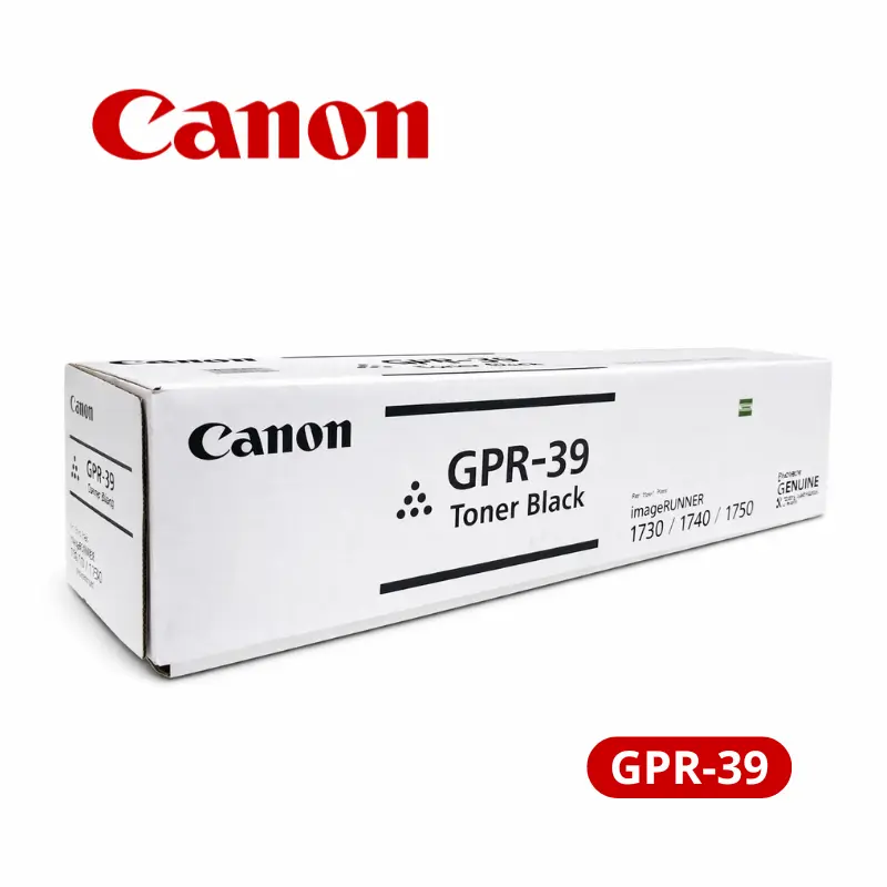 Toner Canon GPR-39 Negro Para imageRUNNER 1730IF 15,000 Paginas.