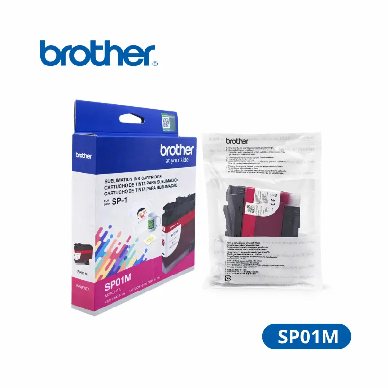 Tinta Brother SP01M (SP01MS) Color Magenta 47.0ml para BROTHER Sublimación SP-1.