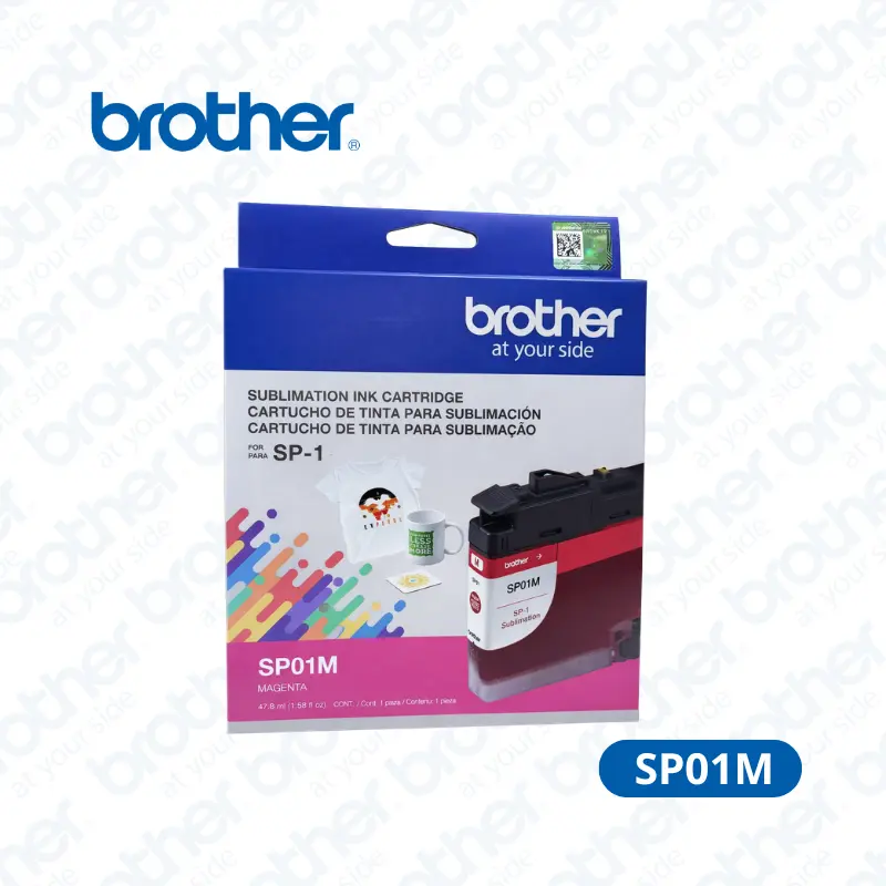 Tinta Brother SP01M (SP01MS) Color Magenta 47.0ml para BROTHER Sublimación SP-1.