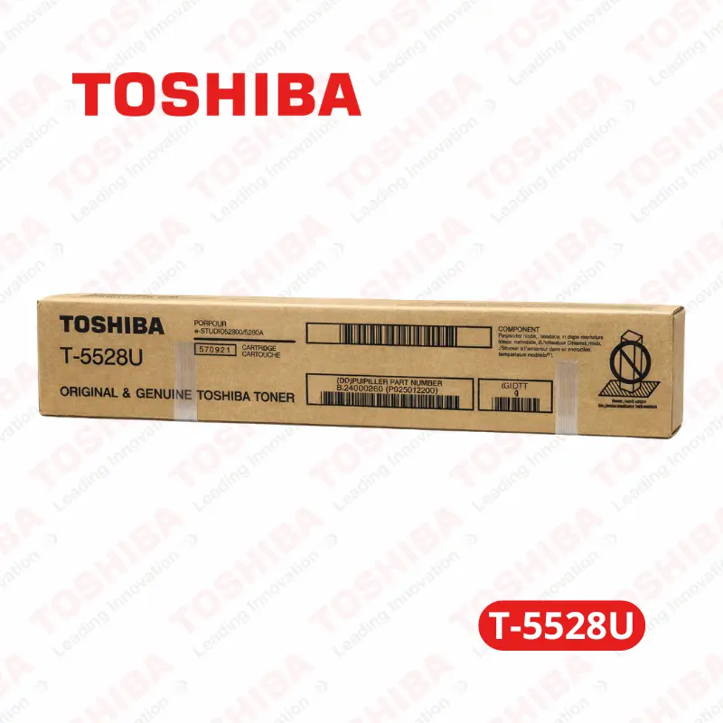 Cartucho de Tóner Toshiba T-5528U Negro e-STUDIO 2528A e-STUDIO 3028A Original 44,000 Paginas.