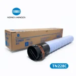Toner Konica Minolta TN-228C (ACVH491) Bizhub C258 Rendimiento 28,000 páginas.
