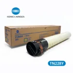 Toner Konica Minolta TN-228Y (ACVH291) Bizhub C258 Rendimiento 28,000 páginas.