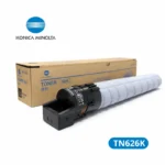 Toner Konica Minolta TN626K (ACV1190) Negro Bizhub C450i Rendimiento 28,000 páginas.