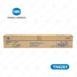 Toner Konica Minolta TN626Y (ACV1290) Yellow Bizhub C450i Rendimiento 28,000 páginas.