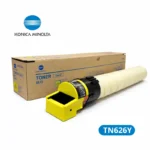 Toner Konica Minolta TN626Y (ACV1290) Yellow Bizhub C450i Rendimiento 28,000 páginas.