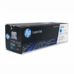 Cartucho de Tóner HP W2221A (222A) Cyan LaserJet 3201 Original 1,200 Paginas.