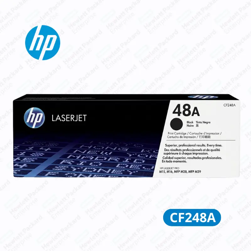 Cartucho de Tóner HP CF248A (48A) Negro laserJet Pro M15W Original 1,000 Paginas.