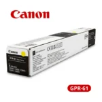 Toner Canon GPR-61 Yellow Para imageRUNNER DX: C5870i/C5860i 60,000 Paginas.