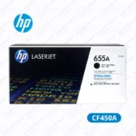Cartucho de Tóner HP CF450A (655A) Negro LaserJet Enterprise M652 Original 10,500 Paginas.