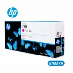 Cartucho de Tinta HP 738 (676M7A) 300ml Magenta DesignJet T850, T950 Original 5,000 Paginas.