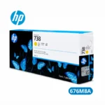Cartucho de Tinta HP 738 (676M8A) 300ml Yellow DesignJet T850, T950 Original 5,000 Paginas.