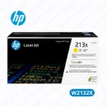 Cartucho de Tóner HP W2132X (213X) Yellow LaserJet Enterprise 5700dn, 6700dn Original 6,000 Paginas.
