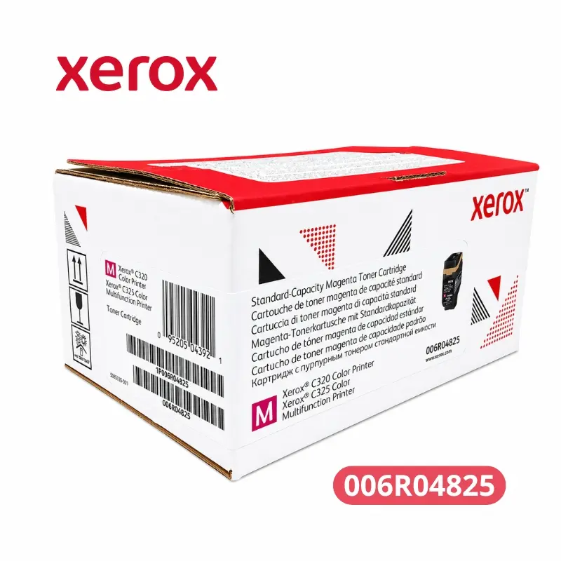 Toner Xerox 006R04825 (Magenta) Color Printer C320 / Xerox Multifuncion Printer C325 1,800 Páginas.