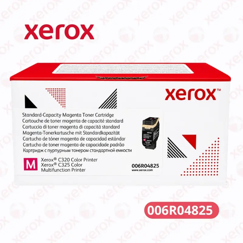 Toner Xerox 006R04825 (Magenta) Color Printer C320 / Xerox Multifuncion Printer C325 1,800 Páginas.