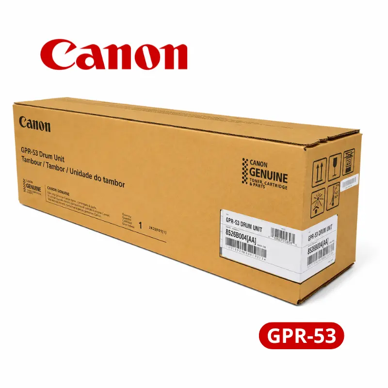 Cartucho De Drum Canon GPR-53 Adv c3330i, c3325i, ir adv c3530i, c3525i Rendimiento 82,700 paginas