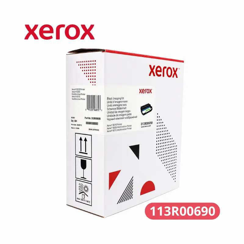 Cartucho de Drum Xerox 013R00690 Versalink B310, B305, B315 Rendimiento 40,000 Paginas.